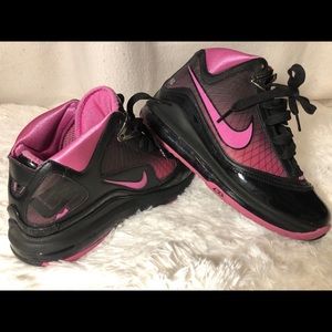 Kids Nike Air Max Lebron GS VII Pink Fire